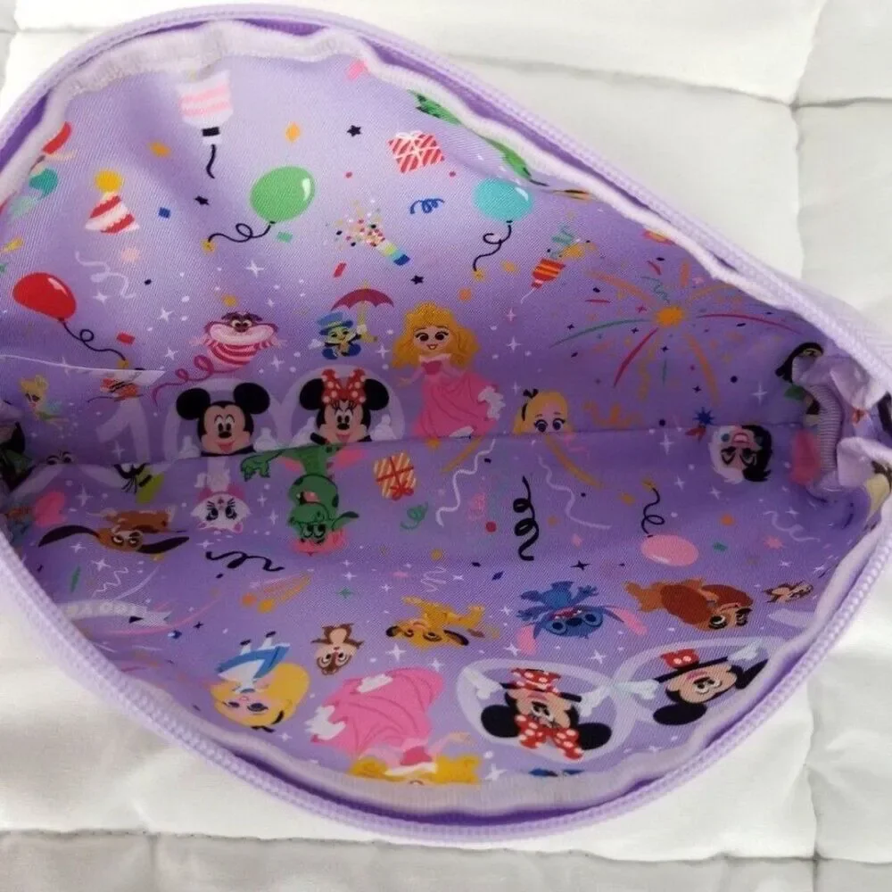 JuJuBe Disney Be Set Century of Magic 100 Years 3 Zip Bag Pouch 2 Straps Ariel